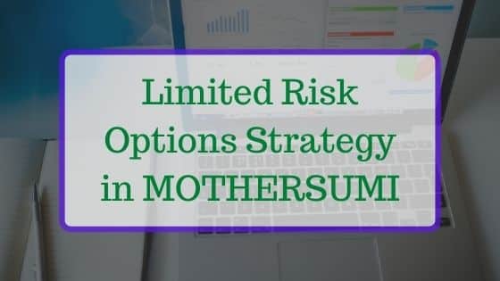 Iron Condor Options Strategy in MOTHERSUMI