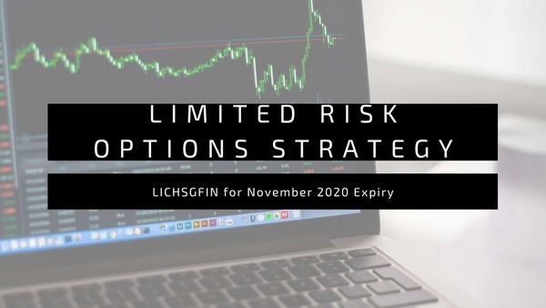 Limited Risk Result oriented Option Strategy in LICHSGFIN